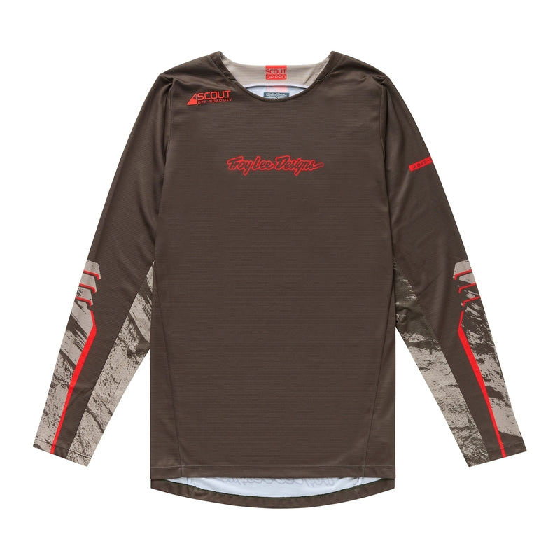 Troy Lee Designs Scout Gp Pro Slab Jersey Timber