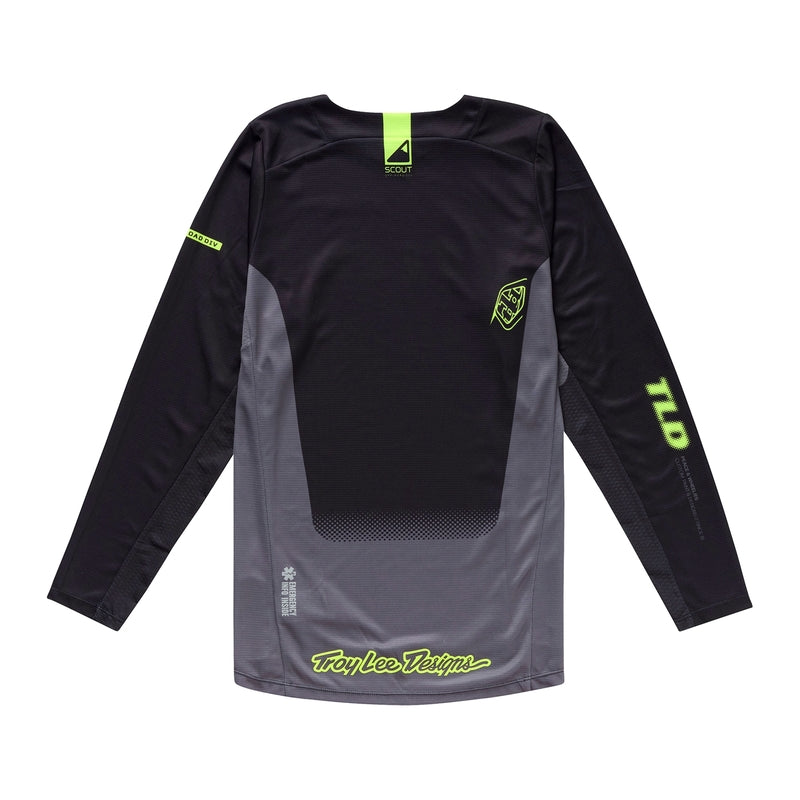 Troy Lee Designs Scout Gp Pro Fade Out Jersey Schwarz