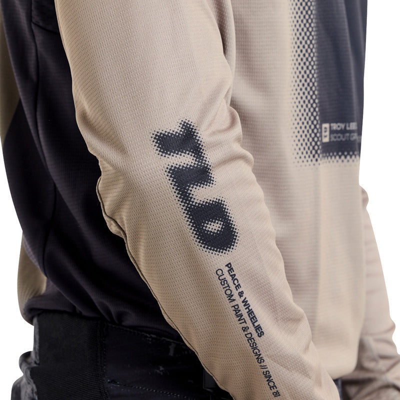 Troy Lee Designs Scout Gp Pro Jersey Fade Out Timber