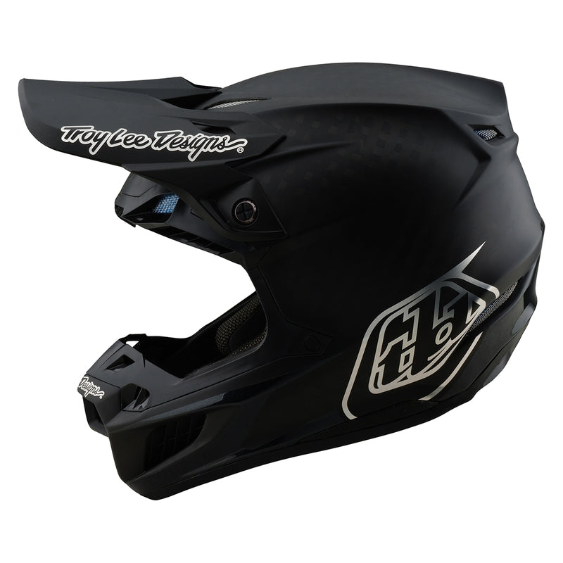 Troy Lee Designs Se5 Carbon Mono Motocrosshelm Schwarz