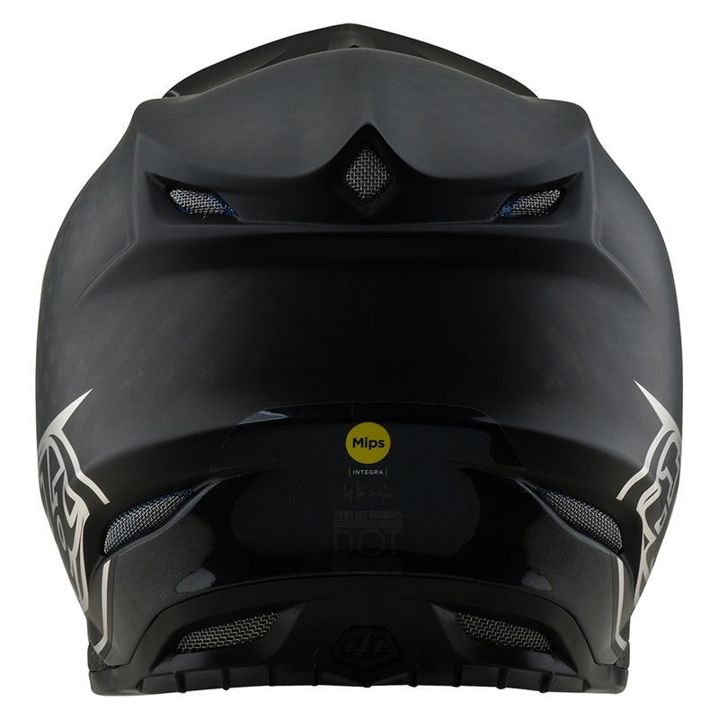 Troy Lee Designs Se5 Carbon Mono Motocrosshelm Schwarz