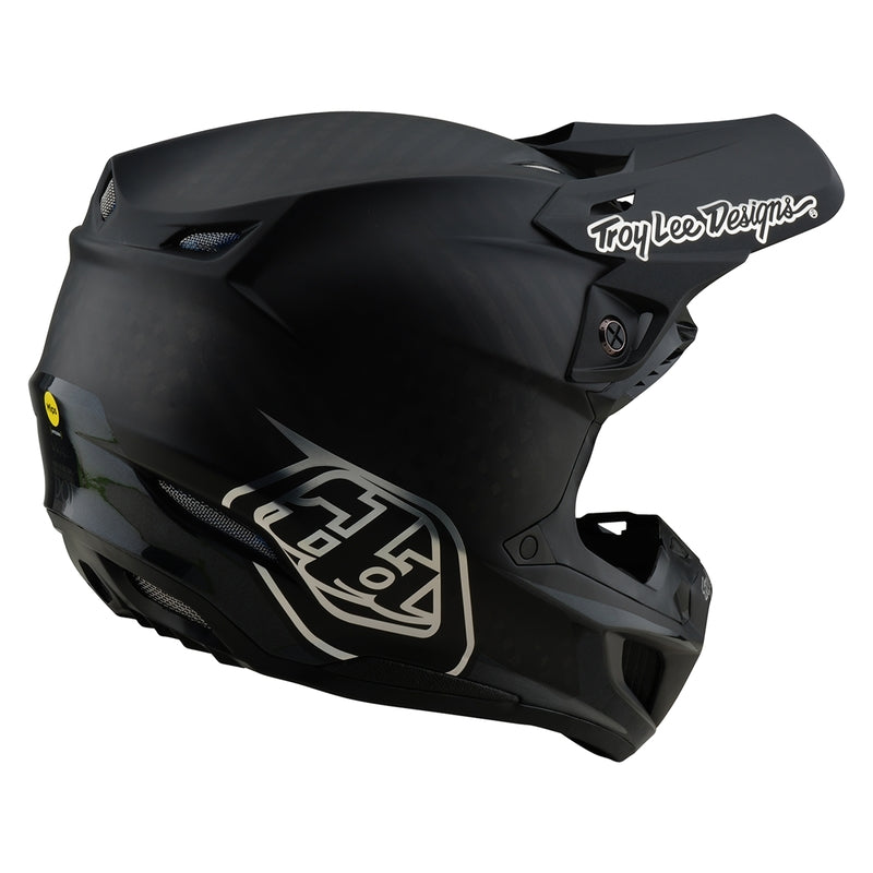 Troy Lee Designs Se5 Carbon Mono Motocrosshelm Schwarz
