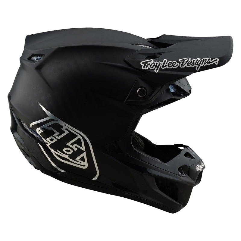 Troy Lee Designs Se5 Carbon Mono Motocrosshelm Schwarz