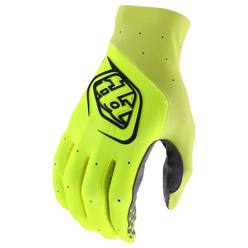 Troy Lee Designs Se Ultra Solid Handschuhe Neon Gelb/Grau