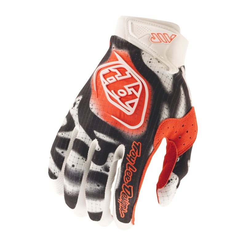 Troy Lee Designs Air Membran Handschuhe Weiß/Infra Rot