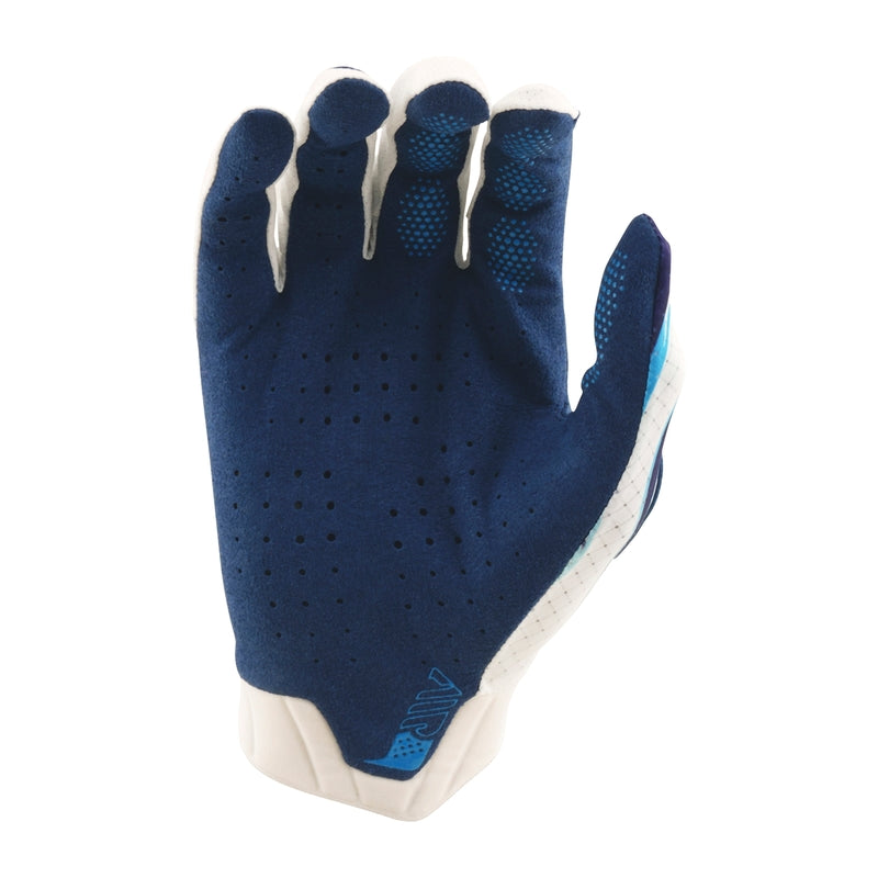 Troy Lee Designs Air Torched Handschuhe Weiß/Blau