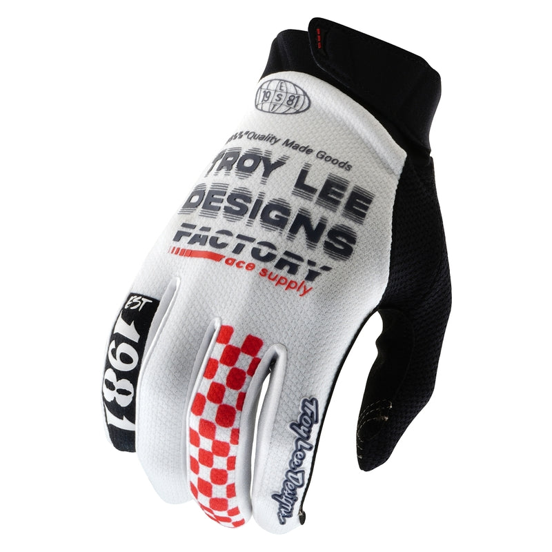 Troy Lee Designs Gp Pro Factory Handschuhe Weiß