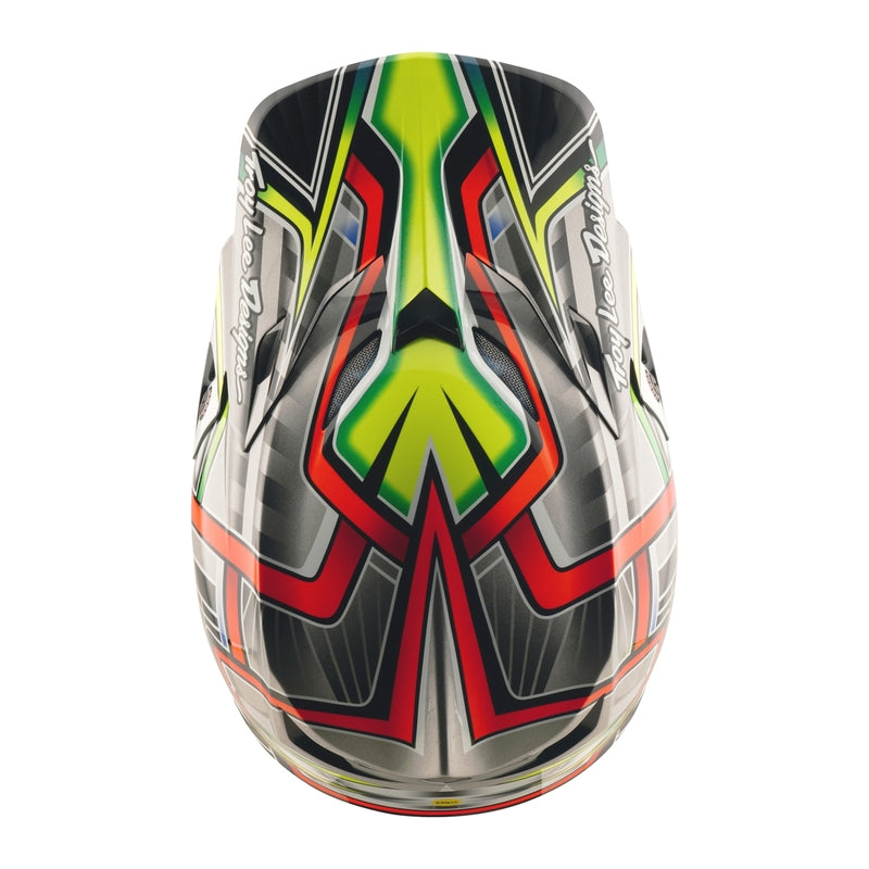 Troy Lee Designs Se5 Composite Lowrider Motocrosshelm Grau