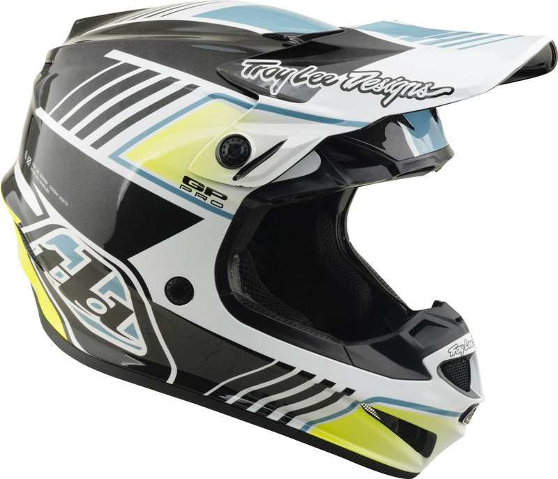 Troy Lee Designs Gp Pro Mips Kinder Motocrosshelm Segment Grau