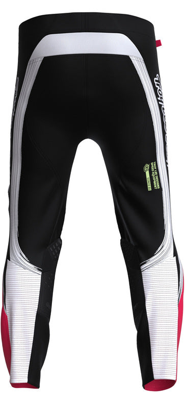 Troy Lee Designs Se Pro Stripes Jugendhose Neonrot/Schwarz