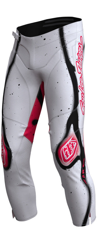 Troy Lee Designs Gp Pro Membran Jugendhose Weiß/Neonrot