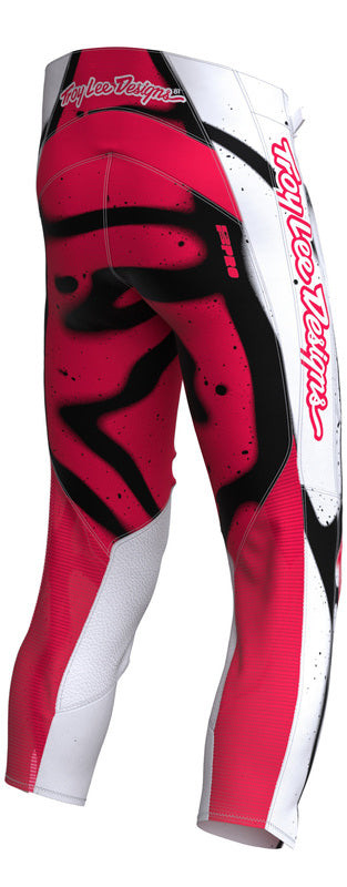 Troy Lee Designs Gp Pro Membran Jugendhose Weiß/Neonrot