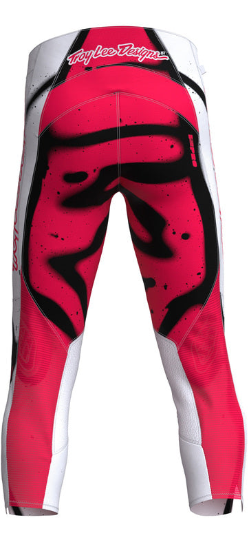 Troy Lee Designs Gp Pro Membran Jugendhose Weiß/Neonrot