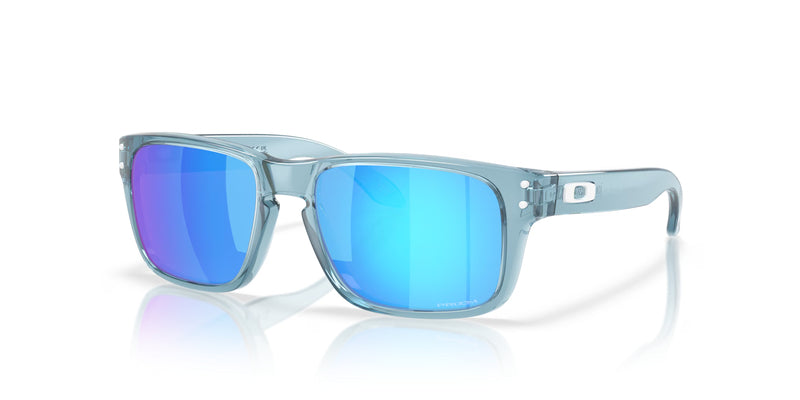 OAKLEY Holbrook XXS Sonnenbrille Transparent Stonewash - Prizm Sapphire Gläser
