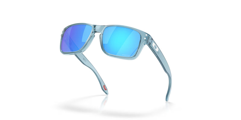 OAKLEY Holbrook XXS Sonnenbrille Transparent Stonewash - Prizm Sapphire Gläser