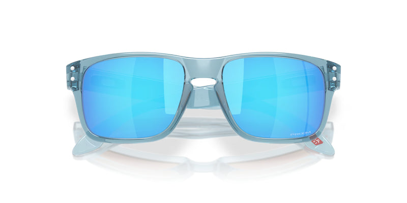 OAKLEY Holbrook XXS Sonnenbrille Transparent Stonewash - Prizm Sapphire Gläser