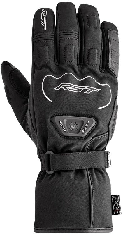 RST Axiom Heated Wasserdichter Motorradhandschuhe - Schwarz