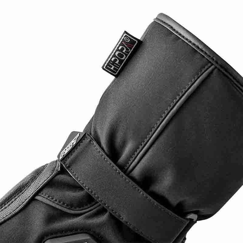 RST Axiom Heated Wasserdichter Motorradhandschuhe - Schwarz