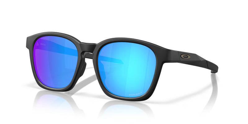 OAKLEY Shackle Sonnenbrille Matte schwarz - Prizm Sapphire Gläser