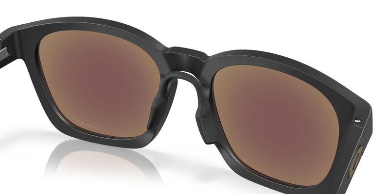 OAKLEY Shackle Sonnenbrille Matte schwarz - Prizm Sapphire Gläser