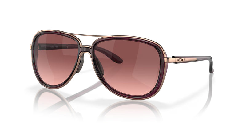 OAKLEY Split Time Sonnenbrille Crystal Raspberry - G40 schwarz Gradient Gläser