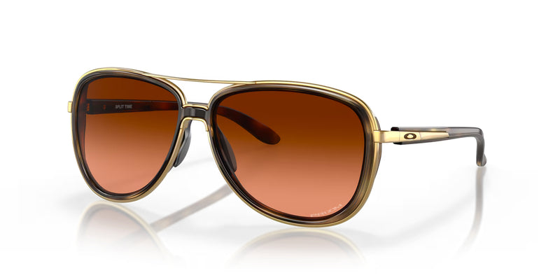OAKLEY Split Time Sonnenbrille braun Tortoise - Prizm braun Gradient Gläser