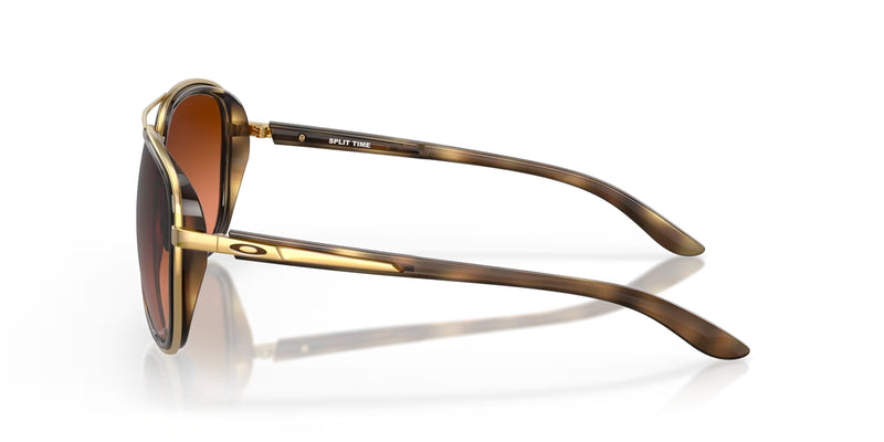 OAKLEY Split Time Sonnenbrille braun Tortoise - Prizm braun Gradient Gläser