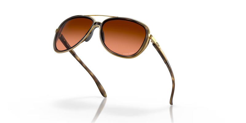 OAKLEY Split Time Sonnenbrille braun Tortoise - Prizm braun Gradient Gläser