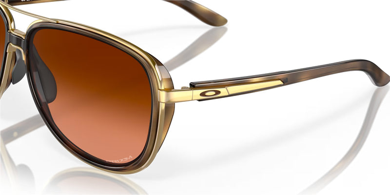 OAKLEY Split Time Sonnenbrille braun Tortoise - Prizm braun Gradient Gläser