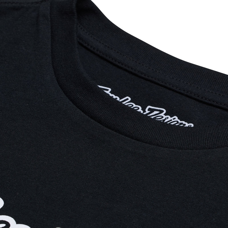 Troy Lee Designs Signature Jugend T Shirt Schwarz