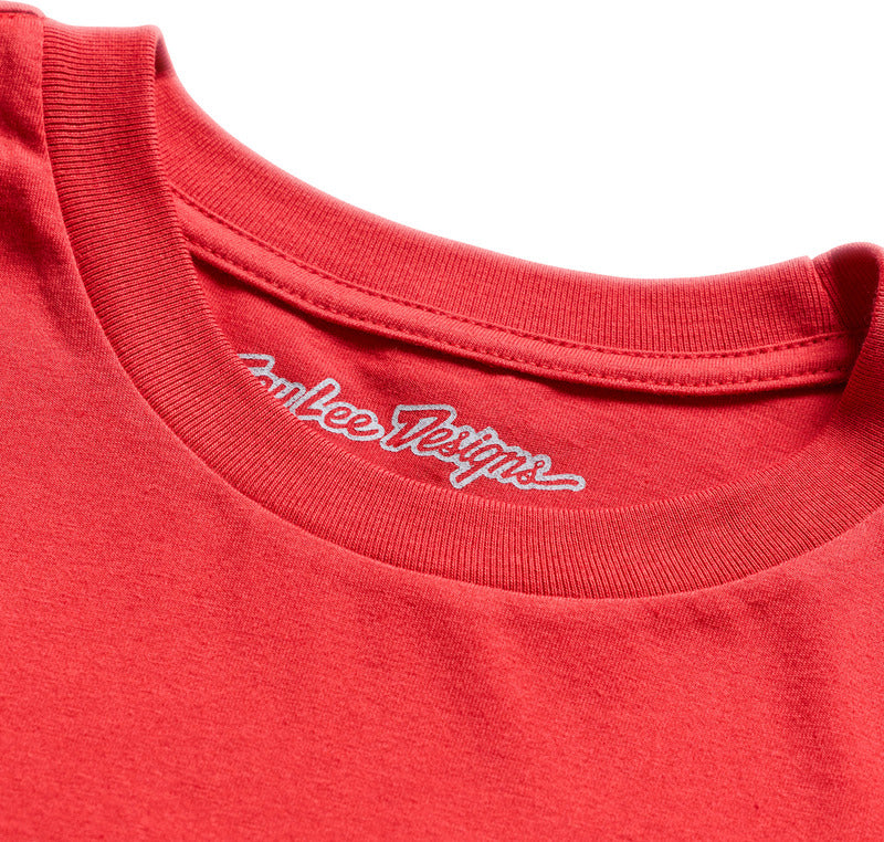 Troy Lee Designs Signature Jugend T Shirt Scarlet