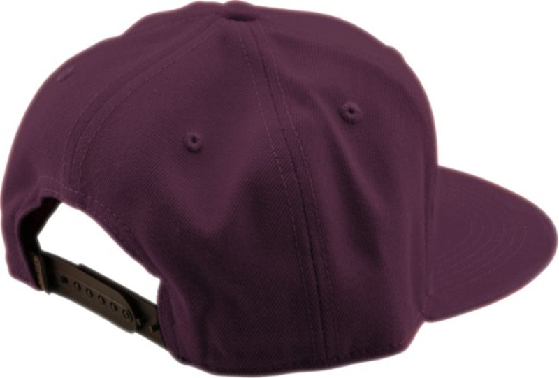 Troy Lee Designs Flat Bill Snapback Signature Sangria Cap