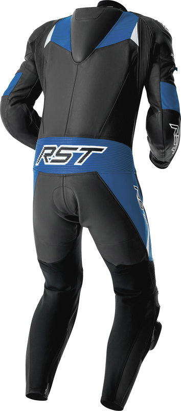 RST Tractech Evo D3O Motorrad Lederkombi - Schwarz/Blau
