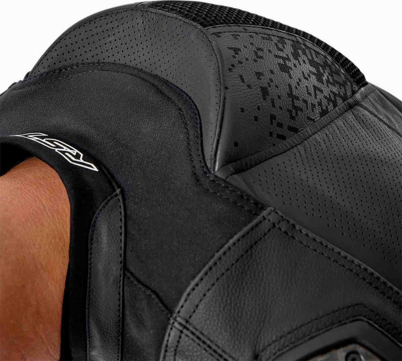 RST Pro Series Supersport-K D3O Leder Motorradjacke - Schwarz
