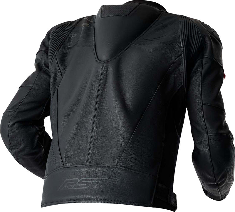 RST Tractech Evo D3O Leder Motorradjacke - Schwarz