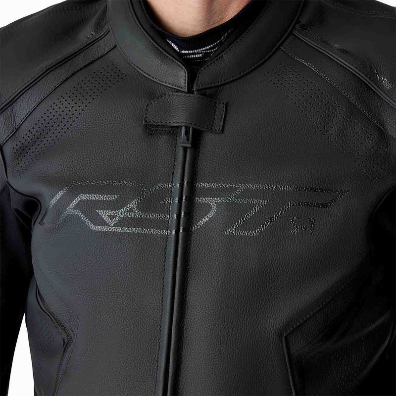 RST S1 D3O Leder Motorradjacke - Schwarz