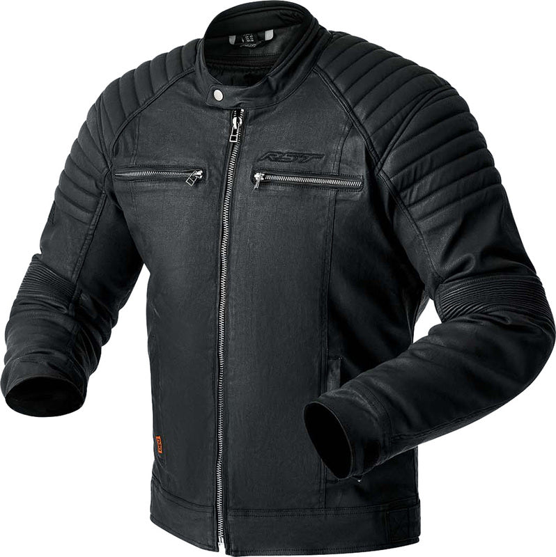 RST Brixton D3O Textile Motorradjacke - Schwarz