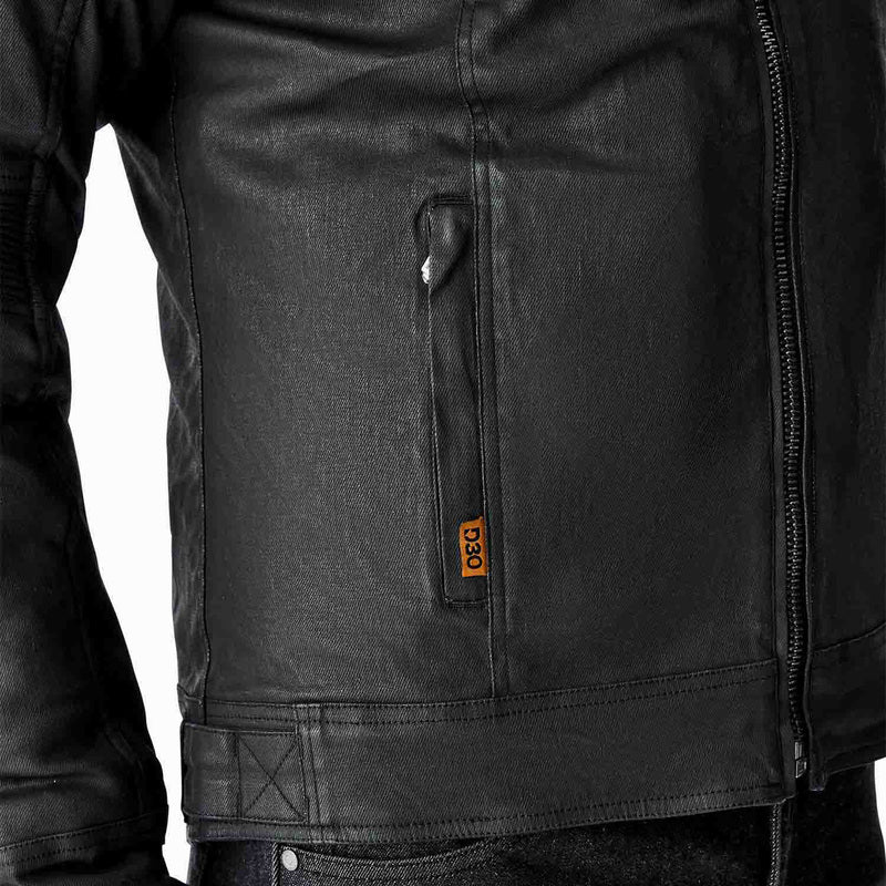 RST Brixton D3O Textile Motorradjacke - Schwarz