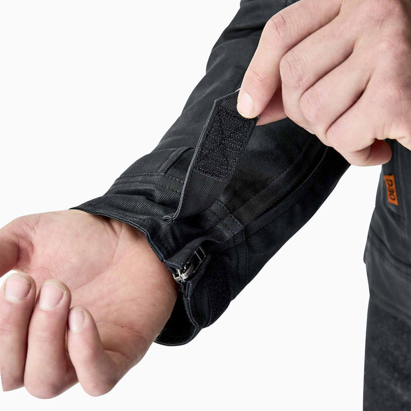 RST Brixton D3O Textile Motorradjacke - Schwarz