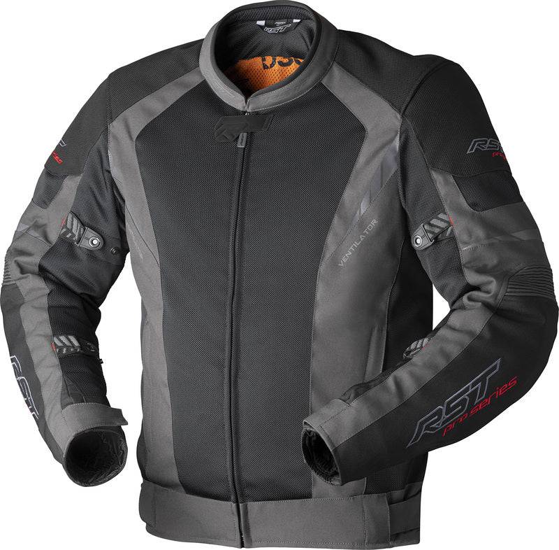RST Pro Series Ventilator D3O Textile Motorradjacke - Grau