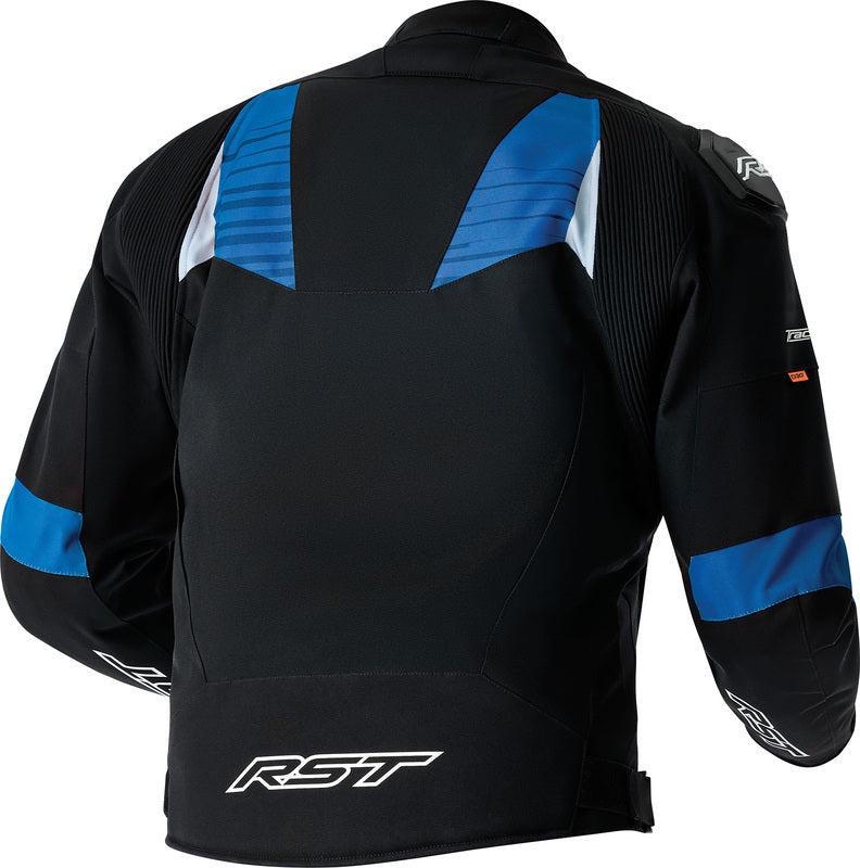RST Tractech D3O Textile Motorradjacke - Schwarz/Blau
