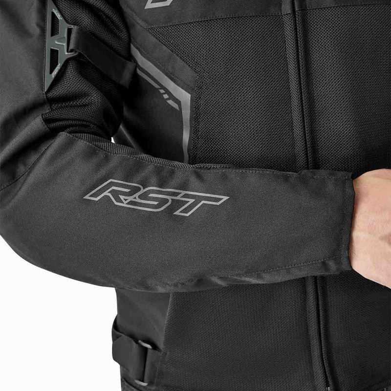 RST S1 Mesh D3O Textile Motorradjacke - Schwarz