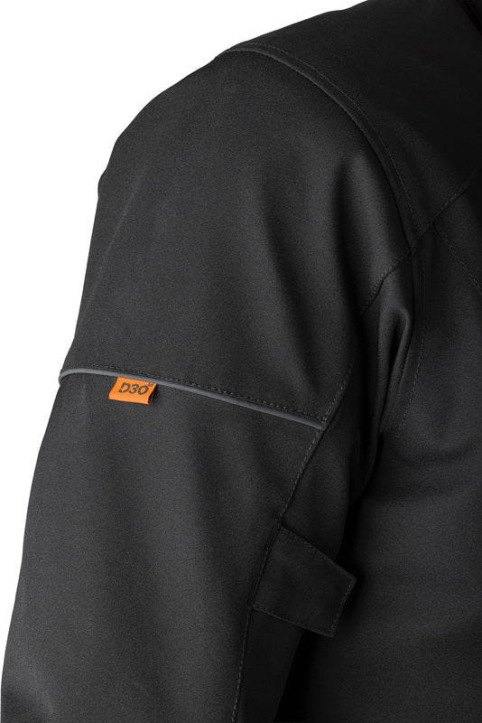 Schwarze RST F4 D3O Textile Motorradjacke, touring, mit Schutzmaterial, für sicheres Fahren auf dem Motorrad.