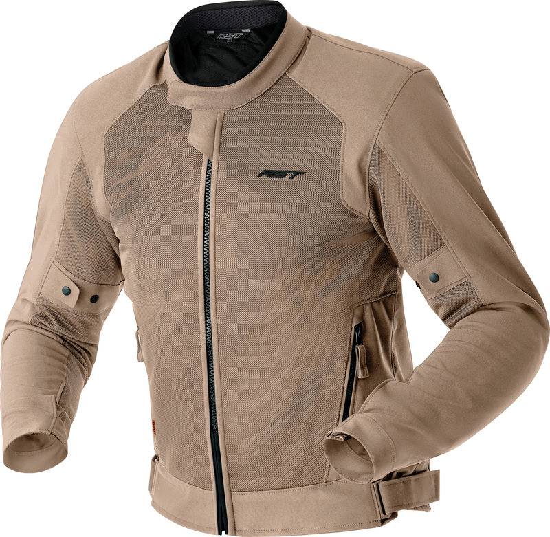 RST Spectre Air D3O Textil Motorradjacke für Touren in Sandfarbe, atmungsaktive und schützende Motorradjacket für Damen.
