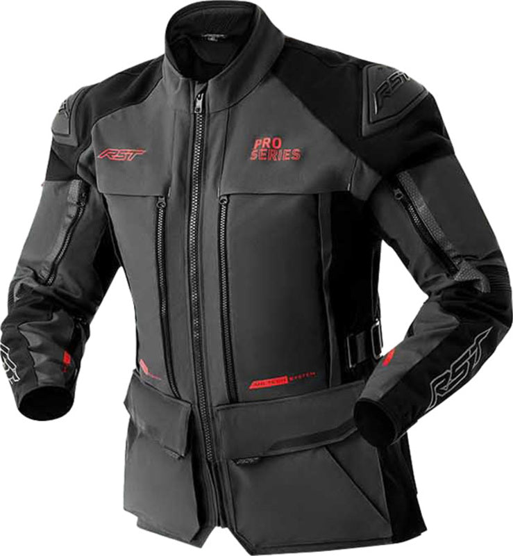RST Pro Series Adventure D3O Motorradjacke - Grau/Schwarz