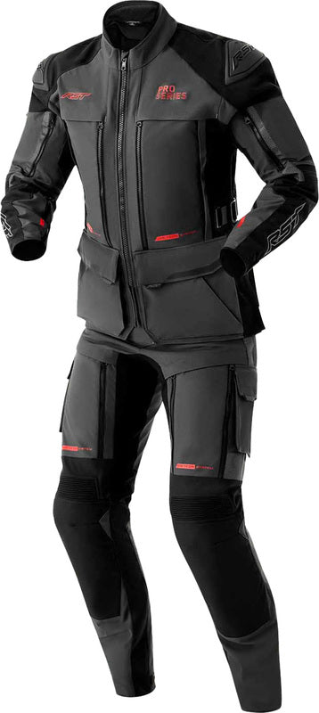 RST Pro Series Adventure D3O Motorradjacke - Grau/Schwarz