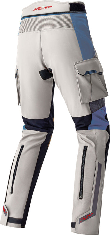 RST Pro Series Adventure D3O Motorradhose - Silber/bleu
