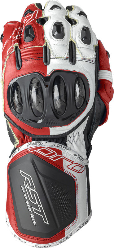 RST Pro Series GP D3O Motorradhandschuhe - Schwarz/Rot