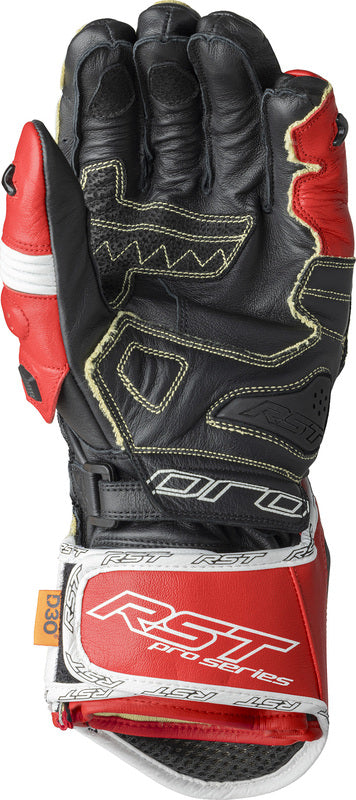 RST Pro Series GP D3O Motorradhandschuhe - Schwarz/Rot