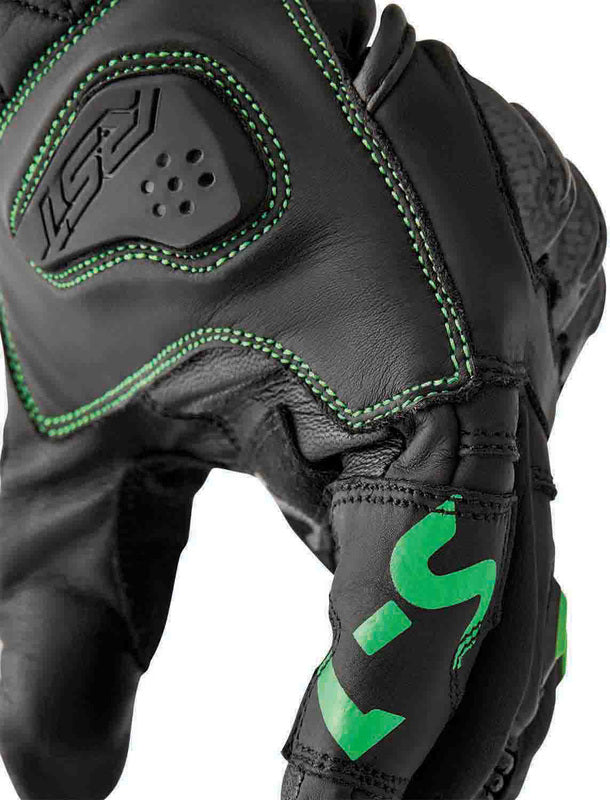 RST S1 Motorradhandschuhe - Schwarz/Flo Grün